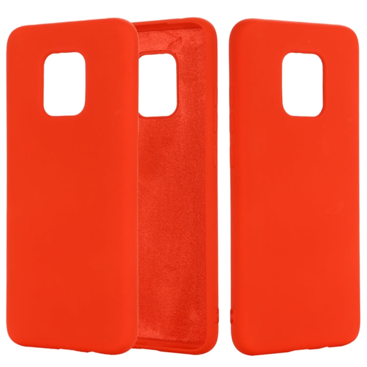 Pure Color Liquid Silicone Shockproof Full Coverage Case