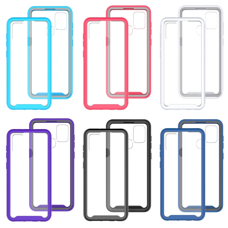 Starry Sky Solid Color Series Shockproof PC + TPU Protective Case