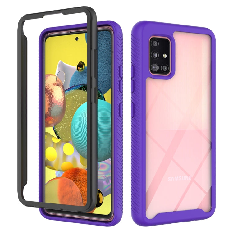 Starry Sky Solid Color Series Shockproof PC + TPU Protective Case