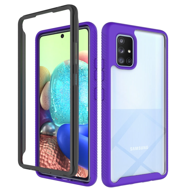 Starry Sky Solid Color Series Shockproof PC + TPU Protective Case