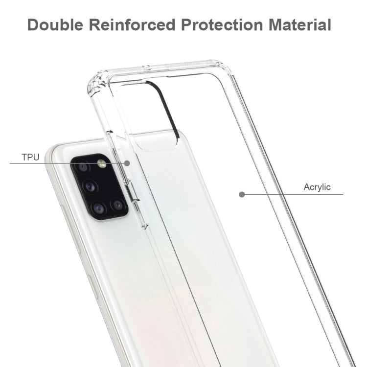 Shockproof Scratchproof TPU + Acrylic Protective Case, For Samsung Galaxy A31, For Samsung Galaxy M11