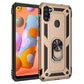 Shockproof TPU + PC Protective Case with 360 Degree Rotating Holder, For Galaxy A11 US