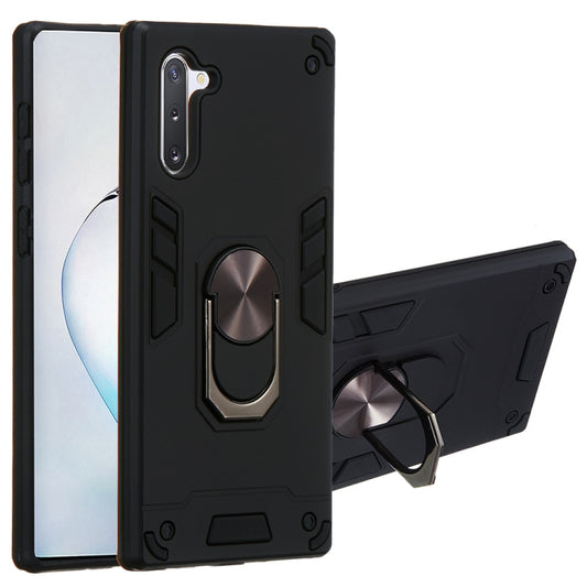 2 in 1 Armour Series PC + TPU Protective Case with Ring Holder, For Samsung Galaxy Note 10 / Note 10 5G