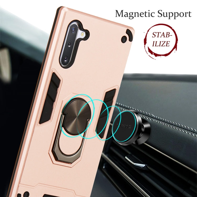 2 in 1 Armour Series PC + TPU Protective Case with Ring Holder, For Samsung Galaxy Note 10 / Note 10 5G