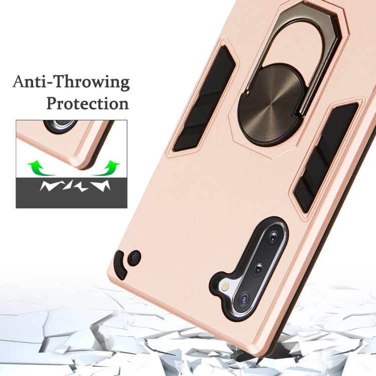 2 in 1 Armour Series PC + TPU Protective Case with Ring Holder, For Samsung Galaxy Note 10 / Note 10 5G