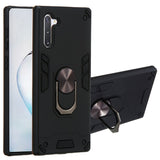 2 in 1 Armour Series PC + TPU Protective Case with Ring Holder, For Samsung Galaxy Note 10 / Note 10 5G