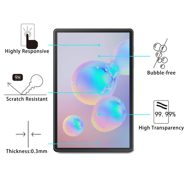 9H HD Explosion-proof Tempered Glass Film, For Samsung Galaxy Tab S10 FE / S7, For Samsung Galaxy Tab S7+ / S9 FE+, For BBK S5 Pro