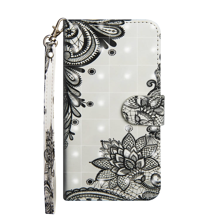 3D Painting Pattern Horizontal Flip TPU + PU Leather Case with Holder & Card Slots & Wallet