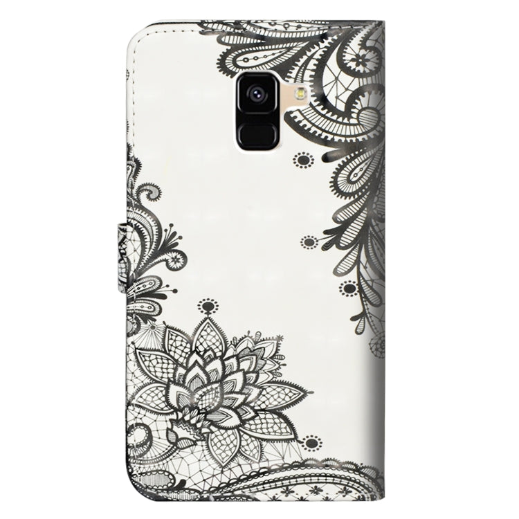 3D Painting Pattern Horizontal Flip TPU + PU Leather Case with Holder & Card Slots & Wallet