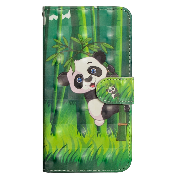3D Painting Pattern Horizontal Flip TPU + PU Leather Case with Holder & Card Slots & Wallet