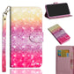 3D Painting Pattern Horizontal Flip TPU + PU Leather Case with Holder & Card Slots & Wallet