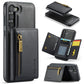 DG.MING M5 Series Zip RFID Multi Card Detachable Leather Phone Case