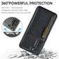 DG.MING M5 Series Zip RFID Multi Card Detachable Leather Phone Case