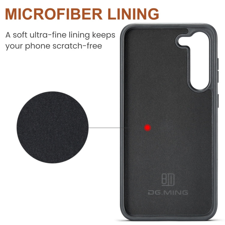 DG.MING M5 Series Zip RFID Multi Card Detachable Leather Phone Case