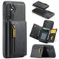 DG.MING M5 Series Zip RFID Multi Card Detachable Leather Phone Case