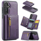 DG.MING M5 Series Zip RFID Multi Card Detachable Leather Phone Case