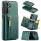DG.MING M5 Series Zip RFID Multi Card Detachable Leather Phone Case