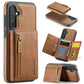 DG.MING M5 Series Zip RFID Multi Card Detachable Leather Phone Case