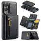 DG.MING M5 Series Zip RFID Multi Card Detachable Leather Phone Case
