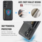 DG.MING M5 Series Zip RFID Multi Card Detachable Leather Phone Case