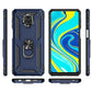 Shockproof TPU + PC Protective Case with 360 Degree Rotating Holder, For Xiaomi Redmi Note 9 Pro