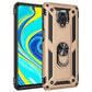 Shockproof TPU + PC Protective Case with 360 Degree Rotating Holder, For Xiaomi Redmi Note 9 Pro