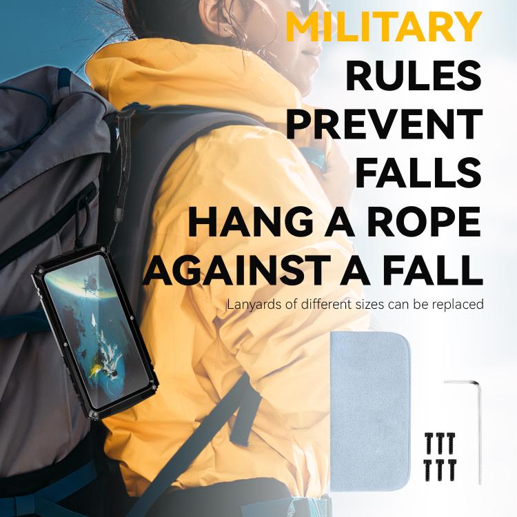 R-JUST Life Waterproof Dustproof Shockproof Phone Case, For Samsung Galaxy S25 Edge 5G, For Samsung Galaxy S25 5G, For Samsung Galaxy S25+ 5G, For Samsung Galaxy S25 Ultra 5G, For Samsung Galaxy S24 Ultra 5G, For Samsung Galaxy S24+ 5G�����������������...