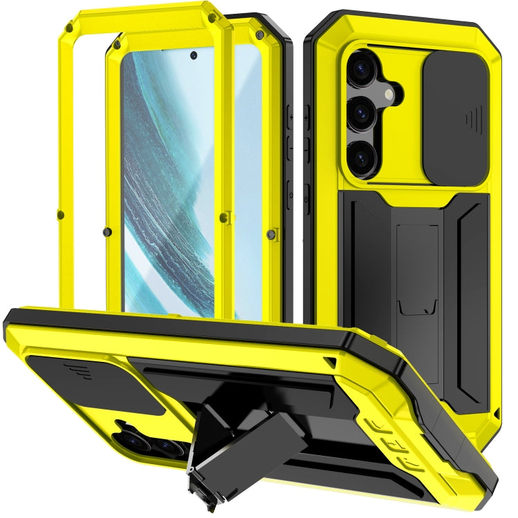 R-JUST Sliding Camera Life Waterproof Holder Phone Case, For Samsung Galaxy S25 Edge 5G, For Samsung Galaxy S25 5G, For Samsung Galaxy S25+ 5G, For Samsung Galaxy S25 Ultra 5G, For Samsung Galaxy S24 Ultra 5G, For Samsung Galaxy S24+ 5G����������������...
