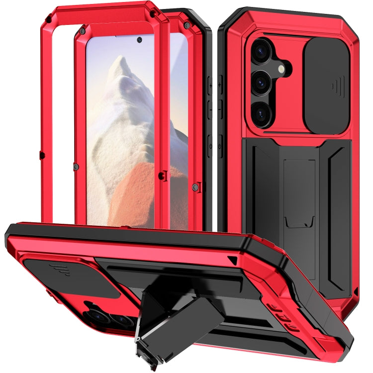 R-JUST Sliding Camera Life Waterproof Holder Phone Case, For Samsung Galaxy S25 Edge 5G, For Samsung Galaxy S25 5G, For Samsung Galaxy S25+ 5G, For Samsung Galaxy S25 Ultra 5G, For Samsung Galaxy S24 Ultra 5G, For Samsung Galaxy S24+ 5G����������������...