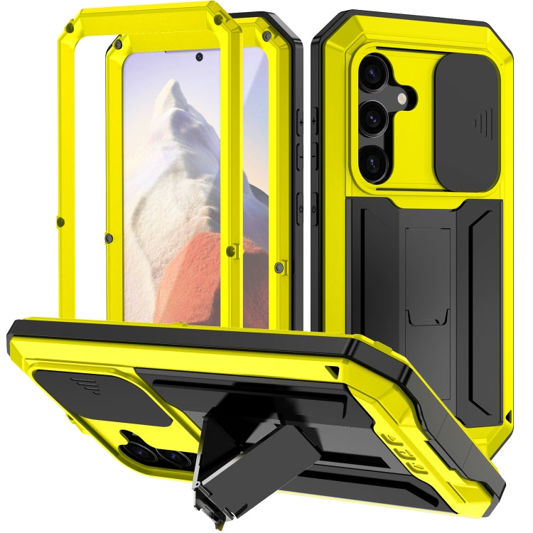 R-JUST Sliding Camera Life Waterproof Holder Phone Case, For Samsung Galaxy S25 Edge 5G, For Samsung Galaxy S25 5G, For Samsung Galaxy S25+ 5G, For Samsung Galaxy S25 Ultra 5G, For Samsung Galaxy S24 Ultra 5G, For Samsung Galaxy S24+ 5G����������������...