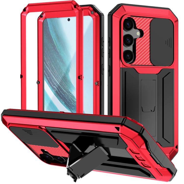 R-JUST Sliding Camera Life Waterproof Holder Phone Case, For Samsung Galaxy S25 Edge 5G, For Samsung Galaxy S25 5G, For Samsung Galaxy S25+ 5G, For Samsung Galaxy S25 Ultra 5G, For Samsung Galaxy S24 Ultra 5G, For Samsung Galaxy S24+ 5G����������������...