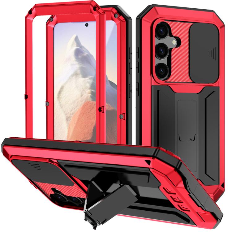 R-JUST Sliding Camera Life Waterproof Holder Phone Case, For Samsung Galaxy S25 Edge 5G, For Samsung Galaxy S25 5G, For Samsung Galaxy S25+ 5G, For Samsung Galaxy S25 Ultra 5G, For Samsung Galaxy S24 Ultra 5G, For Samsung Galaxy S24+ 5G����������������...