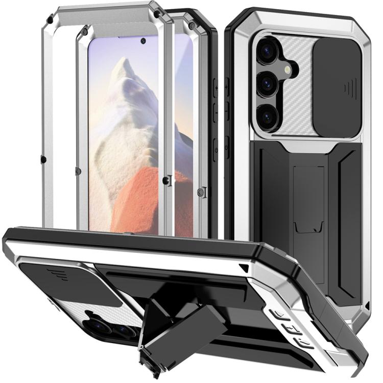 R-JUST Sliding Camera Life Waterproof Holder Phone Case, For Samsung Galaxy S25 Edge 5G, For Samsung Galaxy S25 5G, For Samsung Galaxy S25+ 5G, For Samsung Galaxy S25 Ultra 5G, For Samsung Galaxy S24 Ultra 5G, For Samsung Galaxy S24+ 5G����������������...