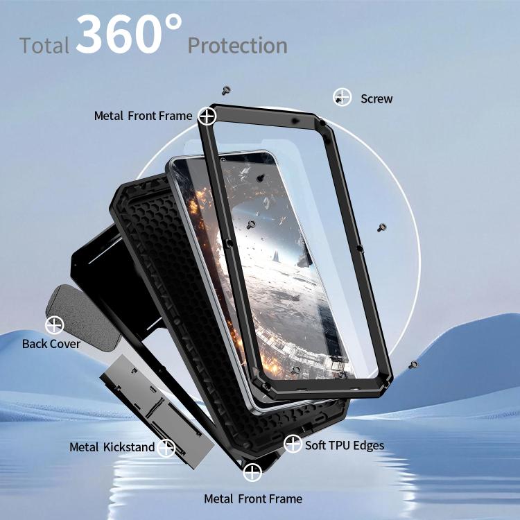 R-JUST Sliding Camera Life Waterproof Holder Phone Case, For Samsung Galaxy S25 Edge 5G, For Samsung Galaxy S25 5G, For Samsung Galaxy S25+ 5G, For Samsung Galaxy S25 Ultra 5G, For Samsung Galaxy S24 Ultra 5G, For Samsung Galaxy S24+ 5G����������������...