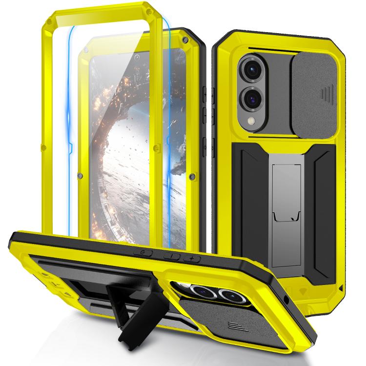 R-JUST Sliding Camera Life Waterproof Holder Phone Case, For Samsung Galaxy S25 Edge 5G, For Samsung Galaxy S25 5G, For Samsung Galaxy S25+ 5G, For Samsung Galaxy S25 Ultra 5G, For Samsung Galaxy S24 Ultra 5G, For Samsung Galaxy S24+ 5G����������������...
