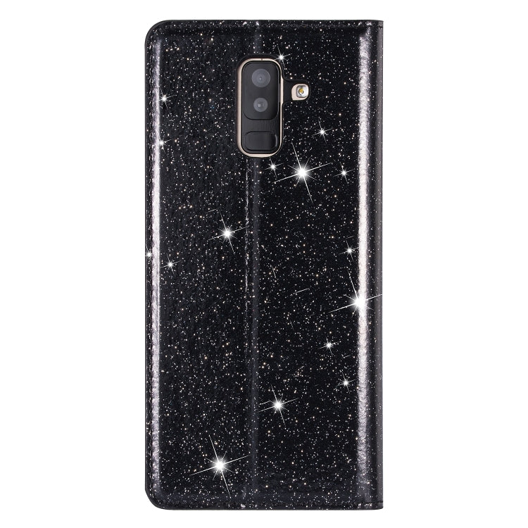 Ultrathin Glitter Magnetic Horizontal Flip Leather Case with Holder & Card Slots, For Samsung Galaxy A6+ / J8 (2018), For Samsung Galaxy A10e, For Samsung Galaxy A20 / A30, For Samsung Galaxy A20e, For Samsung Galaxy A40, For Samsung Galaxy A60��������...