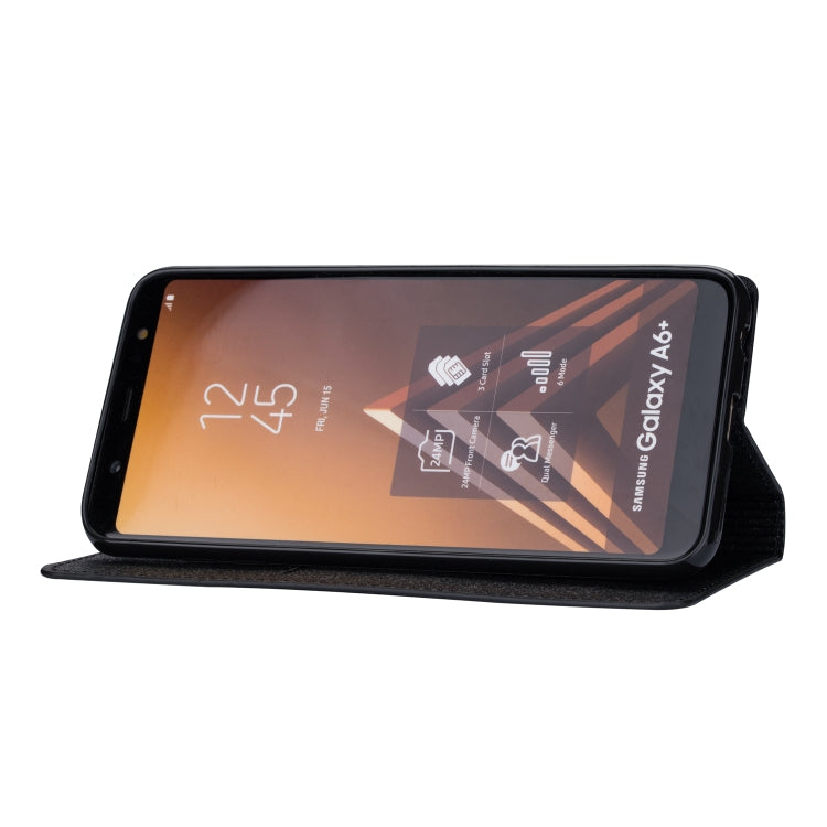 Ultrathin Glitter Magnetic Horizontal Flip Leather Case with Holder & Card Slots, For Samsung Galaxy A6+ / J8 (2018), For Samsung Galaxy A10e, For Samsung Galaxy A20 / A30, For Samsung Galaxy A20e, For Samsung Galaxy A40, For Samsung Galaxy A60��������...