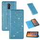 Ultrathin Glitter Magnetic Horizontal Flip Leather Case with Holder & Card Slots, For Samsung Galaxy A6+ / J8 (2018), For Samsung Galaxy A10e, For Samsung Galaxy A20 / A30, For Samsung Galaxy A20e, For Samsung Galaxy A40, For Samsung Galaxy A60��������...