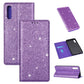 Ultrathin Glitter Magnetic Horizontal Flip Leather Case with Holder & Card Slots, For Samsung Galaxy A70, For Samsung Galaxy A7 (2018) / A750, For Samsung Galaxy J4 (2018), For Samsung Galaxy J4+, For Samsung Galaxy J6 (2018), For Samsung Galaxy J6+���...