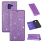 Ultrathin Glitter Magnetic Horizontal Flip Leather Case with Holder & Card Slots, For Samsung Galaxy A70, For Samsung Galaxy A7 (2018) / A750, For Samsung Galaxy J4 (2018), For Samsung Galaxy J4+, For Samsung Galaxy J6 (2018), For Samsung Galaxy J6+���...