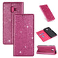 Ultrathin Glitter Magnetic Horizontal Flip Leather Case with Holder & Card Slots, For Samsung Galaxy A70, For Samsung Galaxy A7 (2018) / A750, For Samsung Galaxy J4 (2018), For Samsung Galaxy J4+, For Samsung Galaxy J6 (2018), For Samsung Galaxy J6+���...