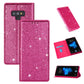 Ultrathin Glitter Magnetic Horizontal Flip Leather Case with Holder & Card Slots, For Samsung Galaxy A70, For Samsung Galaxy A7 (2018) / A750, For Samsung Galaxy J4 (2018), For Samsung Galaxy J4+, For Samsung Galaxy J6 (2018), For Samsung Galaxy J6+���...
