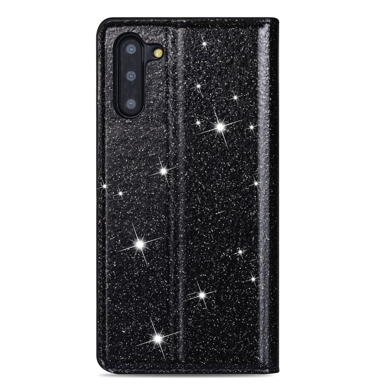 Ultrathin Glitter Magnetic Horizontal Flip Leather Case with Holder & Card Slots, For Samsung Galaxy Note 10, For Samsung Galaxy Note 10 Plus, For Samsung Galaxy S9, For Samsung Galaxy S10, For Samsung Galaxy S10e, For Samsung Galaxy S10+��������������...