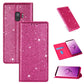 Ultrathin Glitter Magnetic Horizontal Flip Leather Case with Holder & Card Slots, For Samsung Galaxy Note 10, For Samsung Galaxy Note 10 Plus, For Samsung Galaxy S9, For Samsung Galaxy S10, For Samsung Galaxy S10e, For Samsung Galaxy S10+��������������...