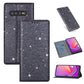 Ultrathin Glitter Magnetic Horizontal Flip Leather Case with Holder & Card Slots, For Samsung Galaxy Note 10, For Samsung Galaxy Note 10 Plus, For Samsung Galaxy S9, For Samsung Galaxy S10, For Samsung Galaxy S10e, For Samsung Galaxy S10+��������������...