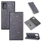 Ultrathin Glitter Magnetic Horizontal Flip Leather Case with Holder & Card Slots, For Samsung Galaxy Note 10, For Samsung Galaxy Note 10 Plus, For Samsung Galaxy S9, For Samsung Galaxy S10, For Samsung Galaxy S10e, For Samsung Galaxy S10+��������������...