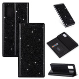 Ultrathin Glitter Magnetic Horizontal Flip Leather Case with Holder & Card Slots, For Samsung Galaxy A91, For Samsung Galaxy A21, For Samsung Galaxy A51, For Samsung Galaxy A71, For Samsung Galaxy S20, For Samsung Galaxy S20+, For Samsung Galaxy S20 Ul...
