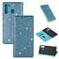 Ultrathin Glitter Magnetic Horizontal Flip Leather Case with Holder & Card Slots, For Samsung Galaxy A91, For Samsung Galaxy A21, For Samsung Galaxy A51, For Samsung Galaxy A71, For Samsung Galaxy S20, For Samsung Galaxy S20+, For Samsung Galaxy S20 Ul...