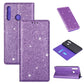 Ultrathin Glitter Magnetic Horizontal Flip Leather Case with Holder & Card Slots, For Samsung Galaxy A40S