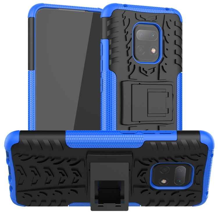 Tire Texture Shockproof TPU + PC Protective Case with Holder, For Huawei Honor 9X Lite, For Xiaomi Redmi 10X 5G, For Nokia 5.3, For Motorola Moto G8 Power Lite, For Huawei P Smart (2020), For LG Stylo 6